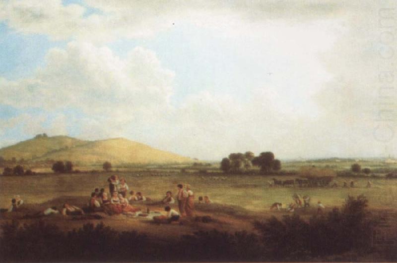 John glover Hayfield near Primrose Hill 1817 china oil painting image